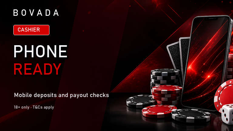 Bovada mobile cashier and casino rewards scene